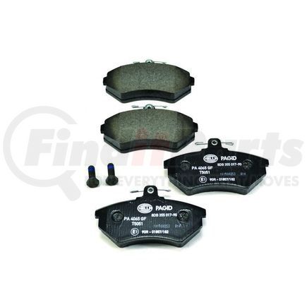 HELLA 355017901 Disc Brake Pad Set