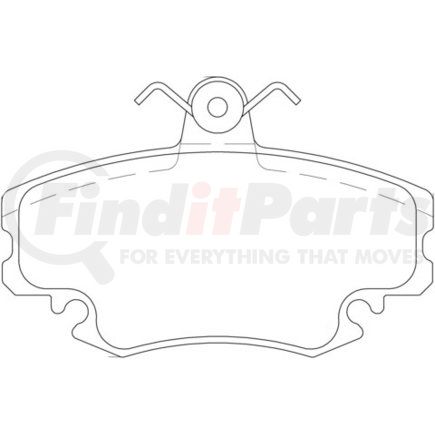 HELLA 355018131 Disc Brake Pad Set