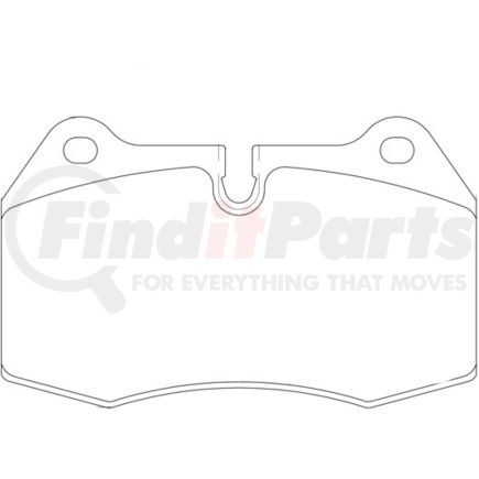 HELLA 355018211 Disc Brake Pad Set