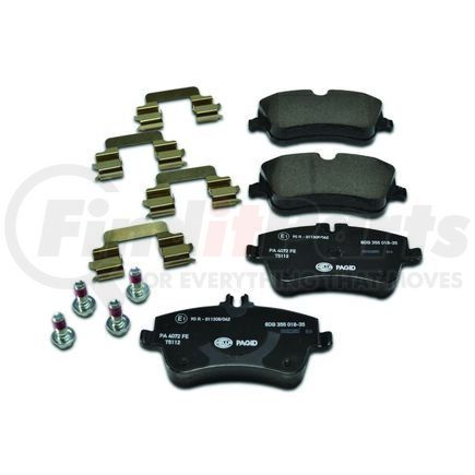 HELLA 355018351 Disc Brake Pad Set