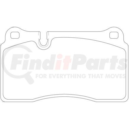 HELLA 355019941 Disc Brake Pad Set