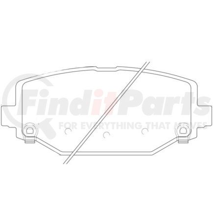 HELLA 355020311 Disc Brake Pad Set