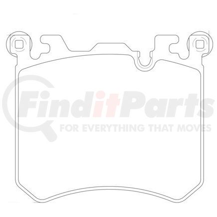 HELLA 355020431 Disc Brake Pad Set