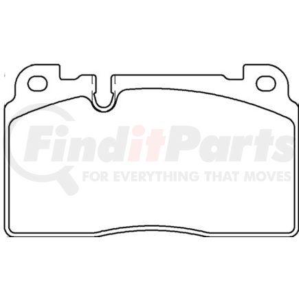 HELLA 355021331 Disc Brake Pad Set