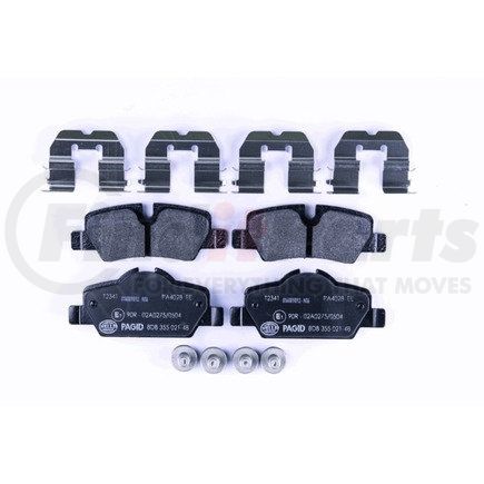 HELLA 355021481 Disc Brake Pad Set