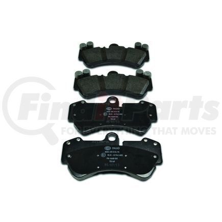 HELLA 355018701 Disc Brake Pad Set