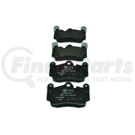 HELLA 355018711 Disc Brake Pad Set