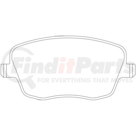 HELLA 355018801 Disc Brake Pad Set