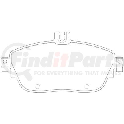 HELLA 355019721 Disc Brake Pad Set