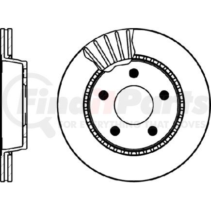 HELLA 355101351 Disc Brake Rotor