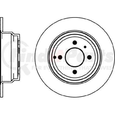 HELLA 355102911 Disc Brake Rotor