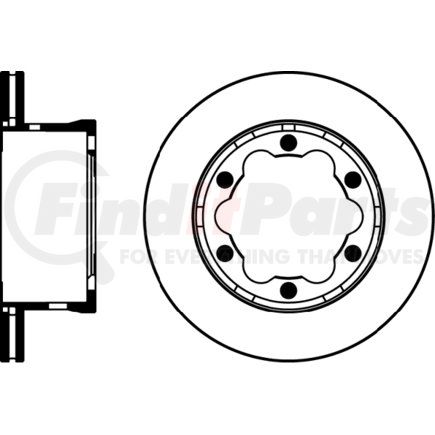 HELLA 355105811 Disc Brake Rotor