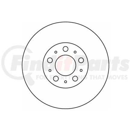 HELLA 355107051 Disc Brake Rotor