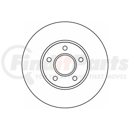 HELLA 355110281 Disc Brake Rotor