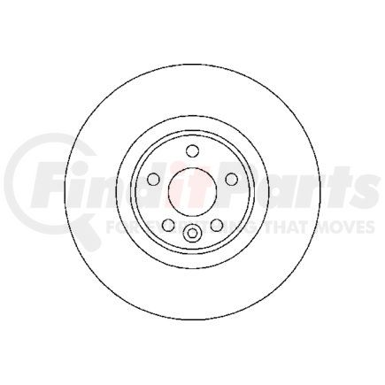 HELLA 355119131 Disc Brake Rotor