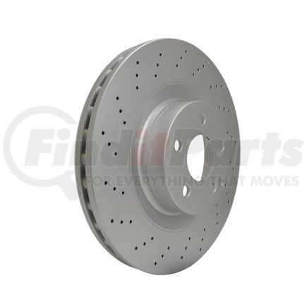 HELLA 355123012 Disc Brake Rotor