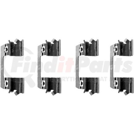 HELLA 355202731 Disc Brake Hardware Kit