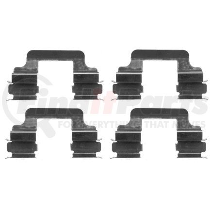 HELLA 355203081 Disc Brake Hardware Kit