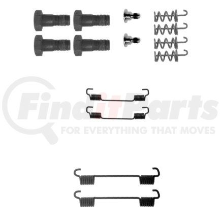 HELLA 355201741 PARKING BRAKE HARDWARE KIT