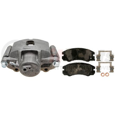 RAYBESTOS RC10405 Brake Parts Inc Raybestos R-Line Remanufactured Loaded Disc Brake Caliper and Bracket Assembly