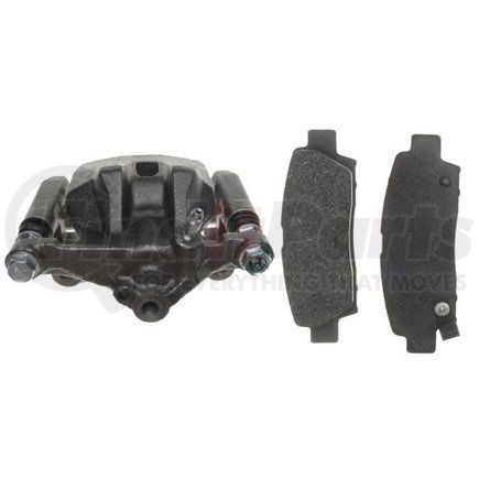 RAYBESTOS RC10614 Brake Parts Inc Raybestos R-Line Remanufactured Loaded Disc Brake Caliper and Bracket Assembly