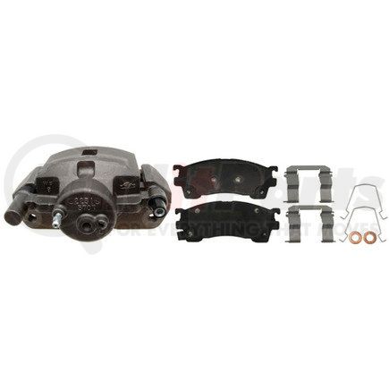 Raybestos RC10873 Brake Parts Inc Raybestos R-Line Remanufactured Loaded Disc Brake Caliper and Bracket Assembly