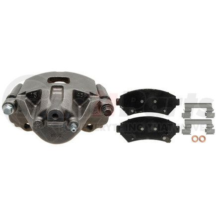 RAYBESTOS RC10908 Brake Parts Inc Raybestos R-Line Remanufactured Loaded Disc Brake Caliper and Bracket Assembly