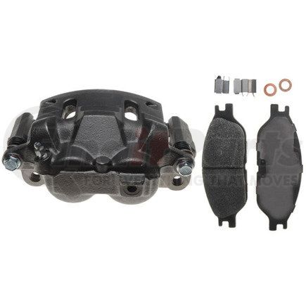 RAYBESTOS RC11041 Brake Parts Inc Raybestos R-Line Remanufactured Loaded Disc Brake Caliper and Bracket Assembly