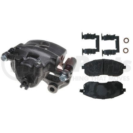 RAYBESTOS RC11606 Brake Parts Inc Raybestos R-Line Remanufactured Loaded Disc Brake Caliper and Bracket Assembly
