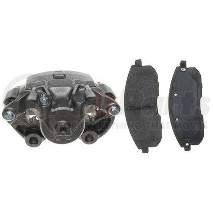 RAYBESTOS RC11833 Brake Parts Inc Raybestos R-Line Remanufactured Loaded Disc Brake Caliper and Bracket Assembly