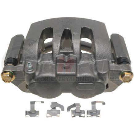 Raybestos FRC11963C Brake Parts Inc Raybestos R-Line Remanufactured Semi-Loaded Coated Disc Brake Caliper and Bracket Assembly