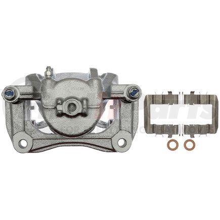 Raybestos FRC12717C Brake Parts Inc Raybestos R-Line Remanufactured Semi-Loaded Coated Disc Brake Caliper and Bracket Assembly