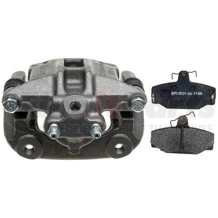 RAYBESTOS RC10101 Brake Parts Inc Raybestos R-Line Remanufactured Loaded Disc Brake Caliper and Bracket Assembly