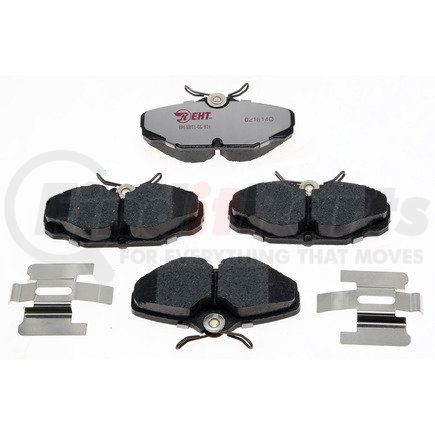 Raybestos EHT610H Brake Parts Inc Raybestos Element3 Hybrid Technology Disc Brake Pad Set