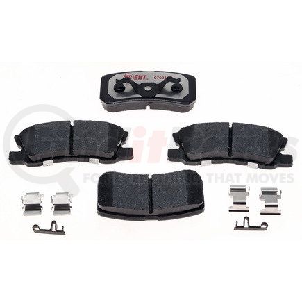 Raybestos EHT868H Brake Parts Inc Raybestos Element3 Hybrid Technology Disc Brake Pad Set