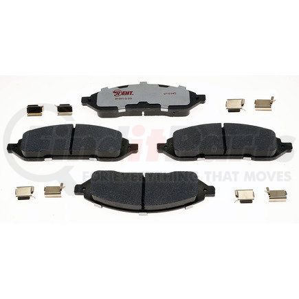 Raybestos EHT1022H Raybestos Element3 Hybrid Brake Pad Set