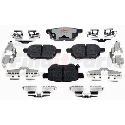 Raybestos EHT1354H Brake Parts Inc Raybestos Element3 Hybrid Technology Disc Brake Pad Set