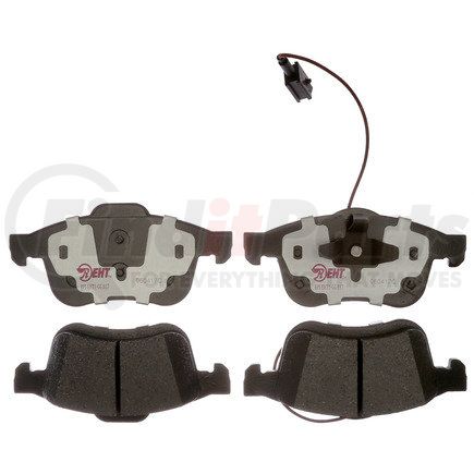 Raybestos EHT1721A Brake Parts Inc Raybestos Element3 Hybrid Technology Disc Brake Pad Set