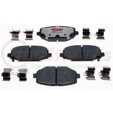 Raybestos EHT1596H Brake Parts Inc Raybestos Element3 Hybrid Technology Disc Brake Pad Set