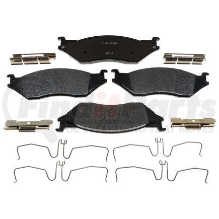 Raybestos MGD1066MH Raybestos R-Line Metallic Brake Pad Set