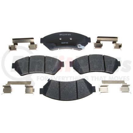 Raybestos MGD1075CH Brake Parts Inc Raybestos R-Line Ceramic Disc Brake Pad Set