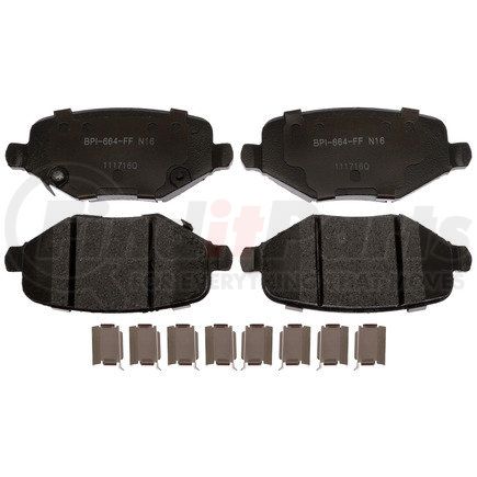 Raybestos MGD1719CH Brake Parts Inc Raybestos R-Line Ceramic Disc Brake Pad Set