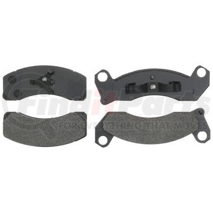 Raybestos PG D199R Brake Parts Inc Raybestos Element3 Overstock Organic Disc Brake Pad Set