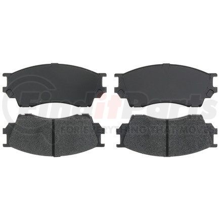 Raybestos PG-D643 Brake Parts Inc Raybestos Element3 Overstock Organic Disc Brake Pad Set