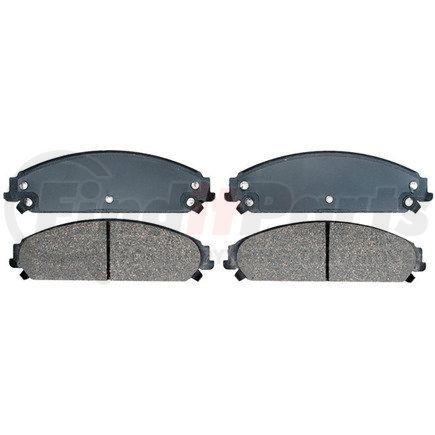 Raybestos SP1058PPH Brake Parts Inc Raybestos Specialty - Police Metallic Disc Brake Pad Set