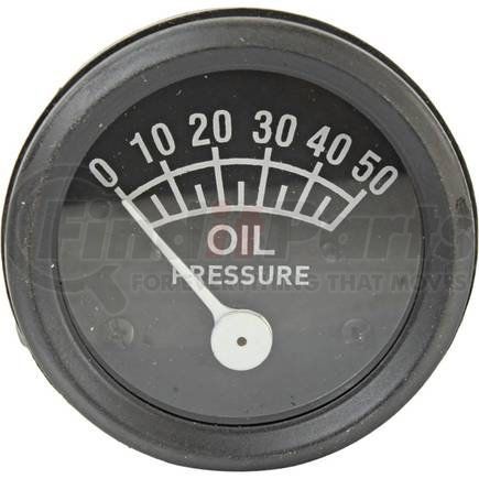 J&N 640-01018 Oil Pressure Gauge Mechanical, 0 - 50 PSI