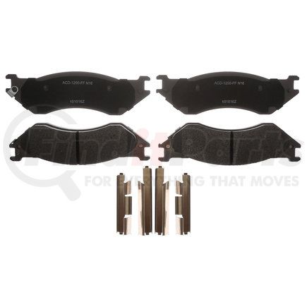 ACDelco 14D702MH PAD ASM,FRT DISC BRK