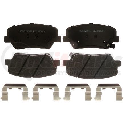 ACDelco 14D1432CHF1 PAD KIT,FRT DISC BRK