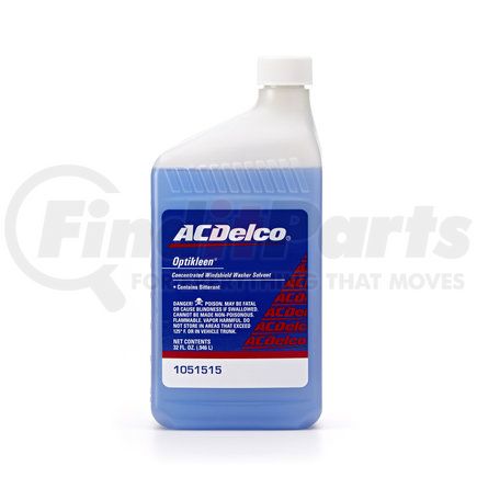 ACDelco 1051515 Windshield Washer Solvent and Antifreeze - 32 oz