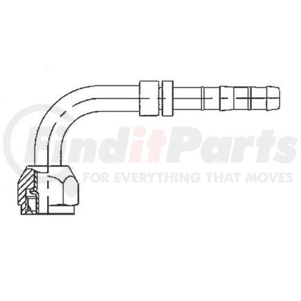 Sunair FJ3288-08-1212S A/C Refrigerant Hose Fitting